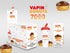 Vapin’ D - Cup - 7000 Puffs 🍩☕️ - Single Unit