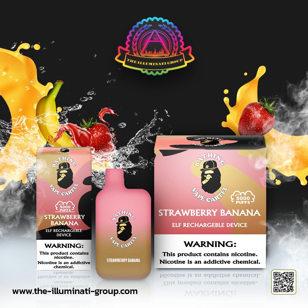 Bathing Vape Cartel BC 5000 X ELF BAR - 2 for $15