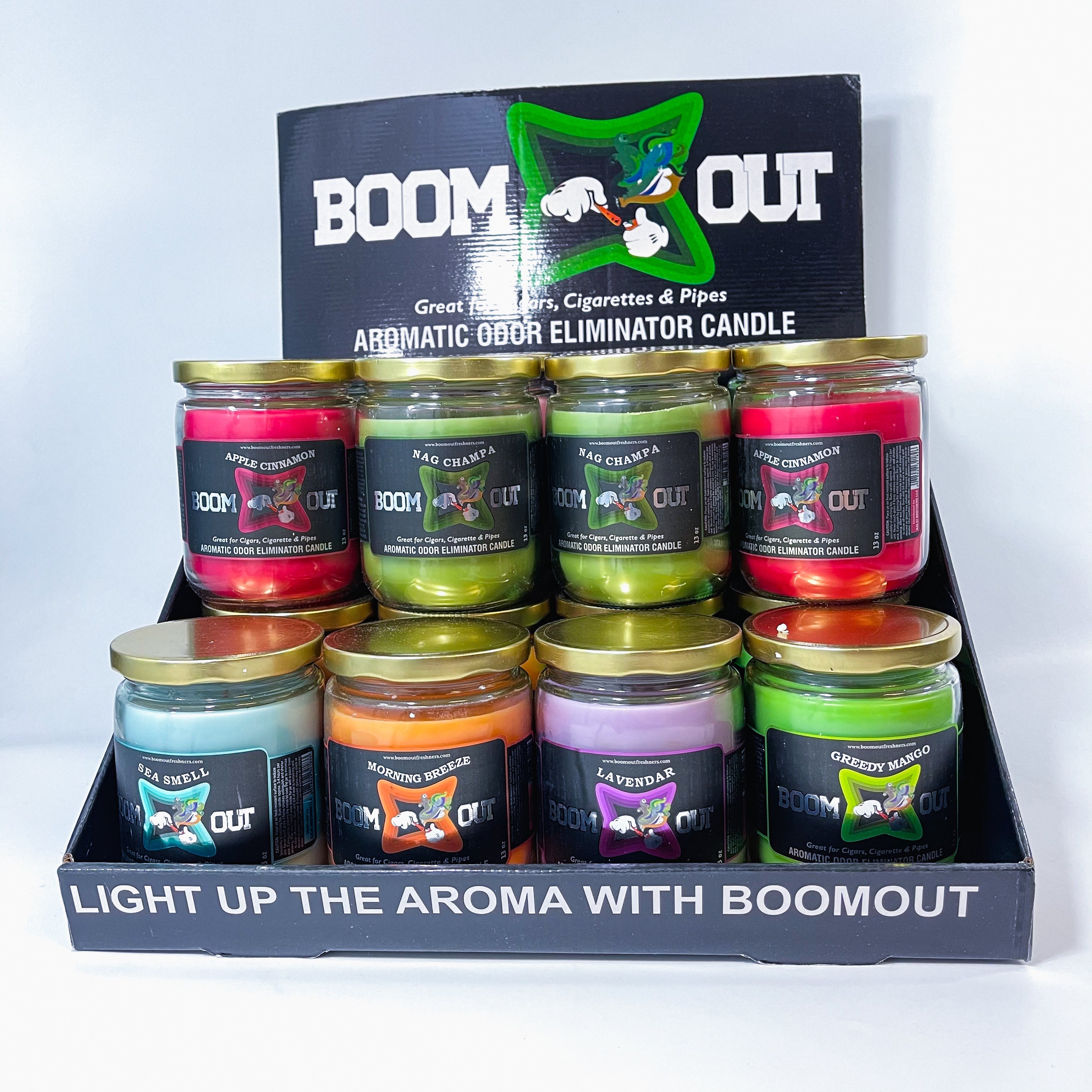 Boom Out Smoke Odor Candles