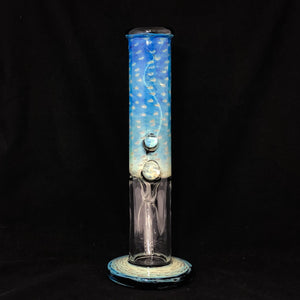 (JDFM)12” Tall Fully Fumed Bubble-Trap Watperipipe