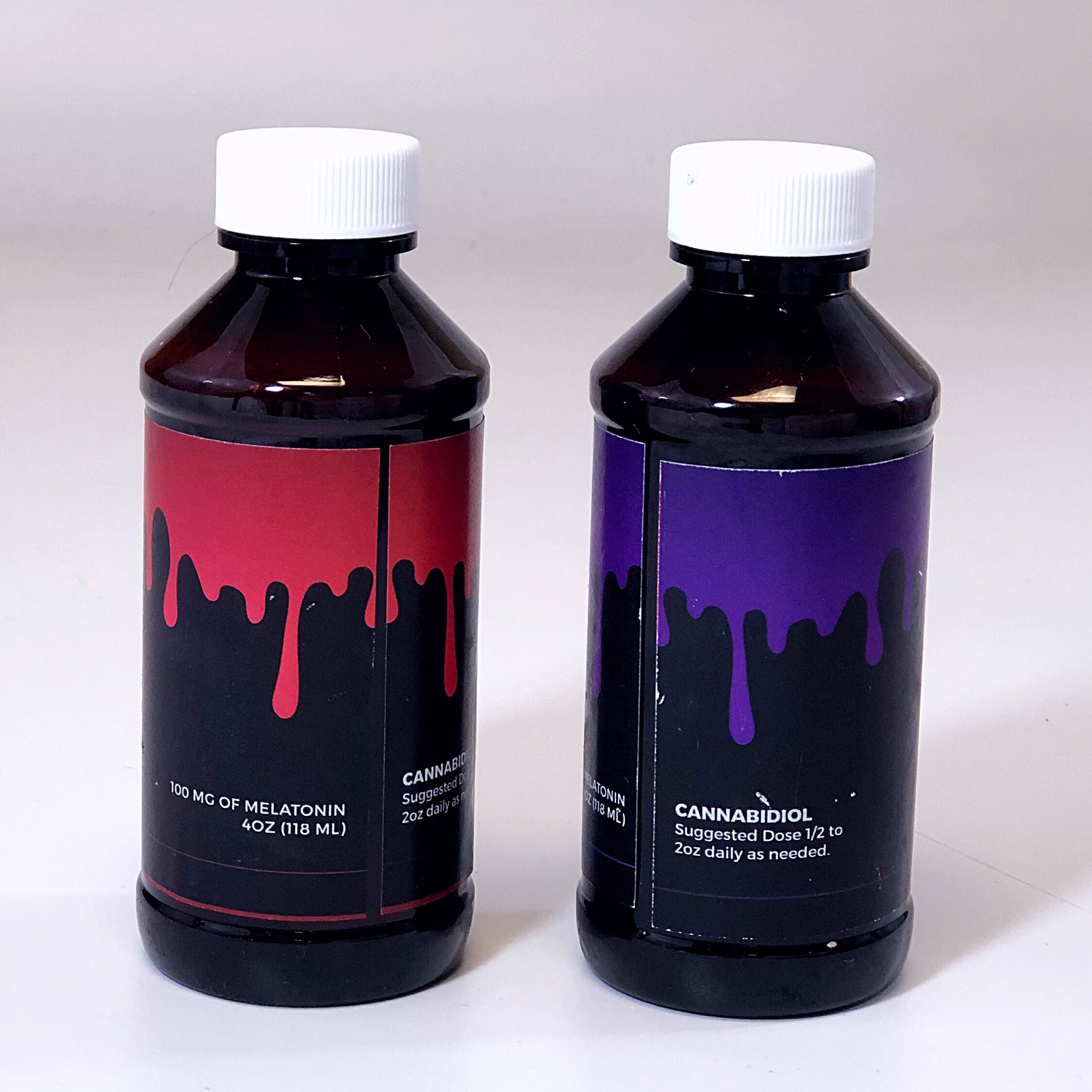 CBD Syrup + Melatonin (2 flavors) - SINGLE UNIT