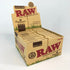Raw Connoisseur Organic Hemp King Size - 32 leaves and 32 tips per pack