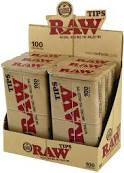 Raw - Pre Rolled Tips - 6 Pack of Tins (100 Tips)
