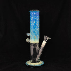 (JDFM)12” Tall Fully Fumed Bubble-Trap Watperipipe
