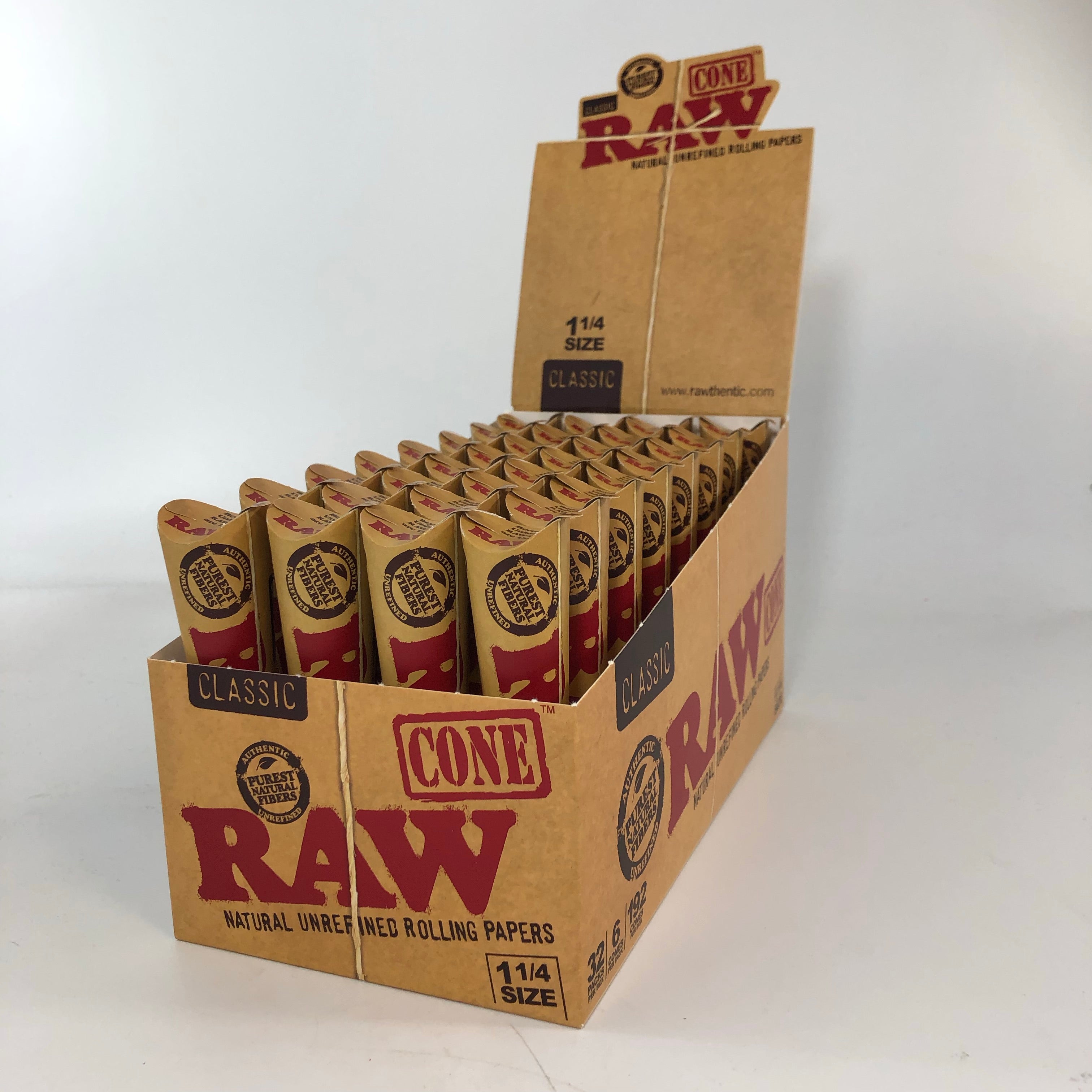 RAW CLASSIC 1 1/4 CONES - Pack of 6