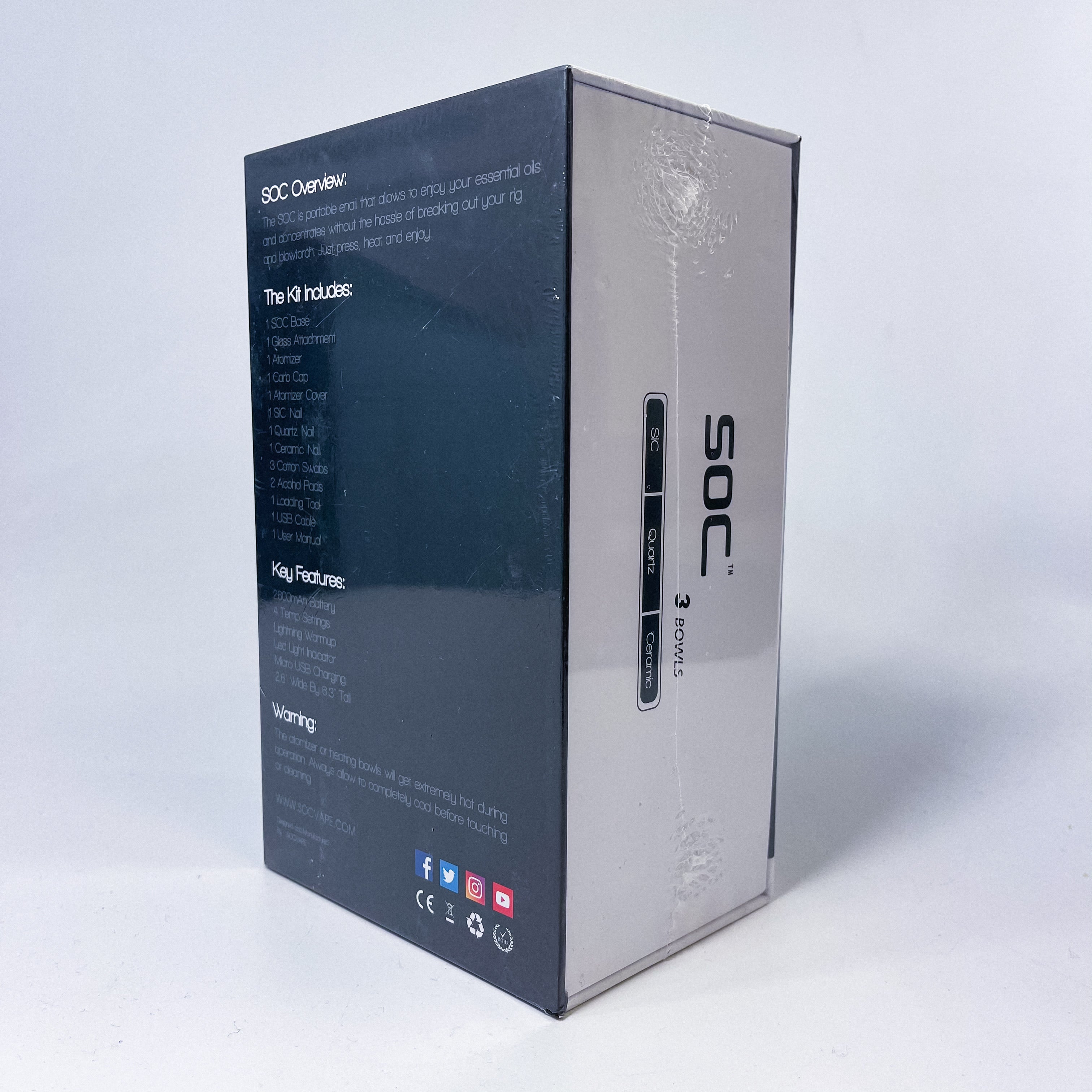 SOC E-Rig (Concentrate Vapor Device)