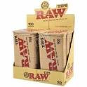Raw - Pre Rolled Tips - 6 Pack of Tins (100 Tips)