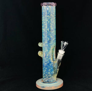 (JDFM)12” Tall Fully Fumed Bubble-Trap Watperipipe