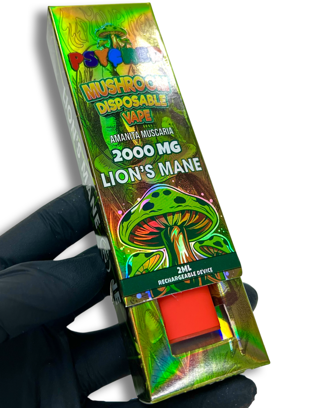 PSYCHED - Mushroom Vape - 2000mg Disposable - Display of