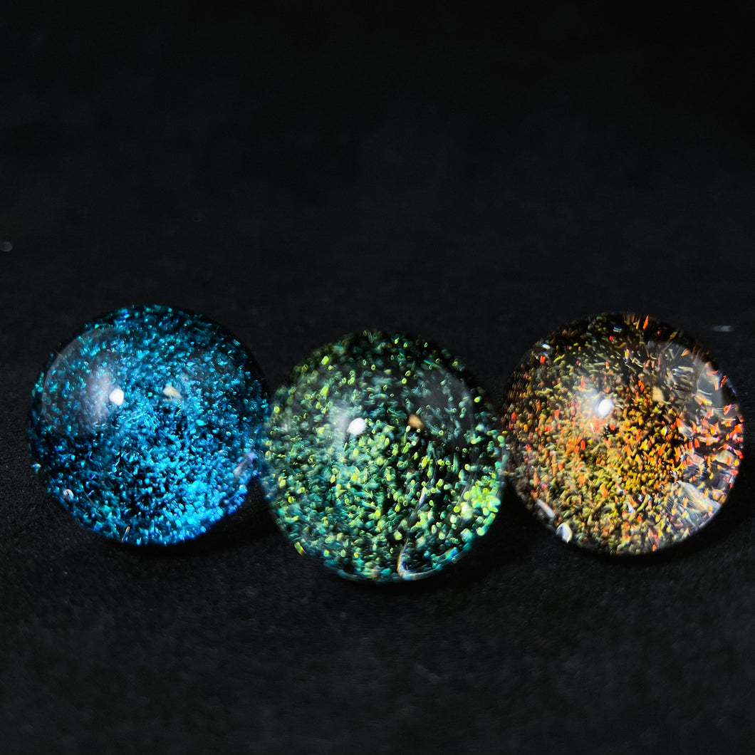25mm Dichroic Bling Marbles
