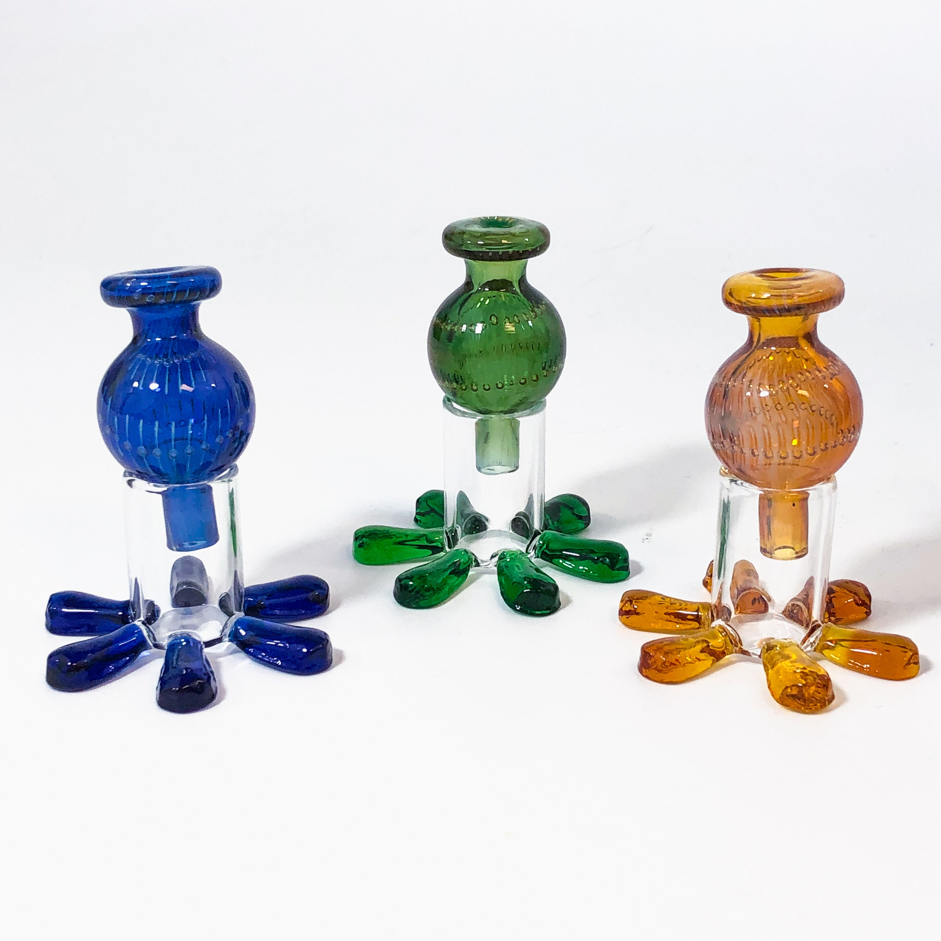 Glass Carb Cap Stands (carb cap not included)